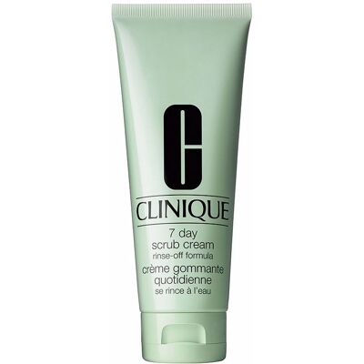 Clinique 7 Day Scrub crème gommante quotidienne 100 ml - Publicité Clinique 7 Day Scrub crème gommante quotidienne 100 ml - Publicité