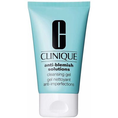 Clinique ANTI-BLEMISH Solutions cleansing gel 125 ml - Publicité Clinique ANTI-BLEMISH Solutions cleansing gel 125 ml - Publicité
