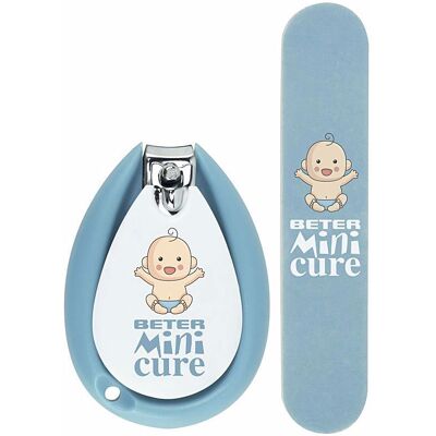 Beter Mini Cure Cuidado Uñas Bebés Azul coffret 2 pz - Publicité Beter Mini Cure Cuidado Uñas Bebés Azul coffret 2 pz - Publicité
