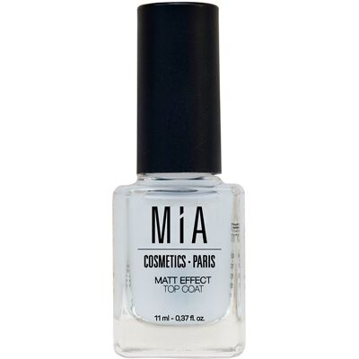 MIA Cosmetics Paris - Matt Effect - 11 ml - Nail Top Coat - Publicité MIA Cosmetics Paris - Matt Effect - 11 ml - Nail Top Coat - Publicité