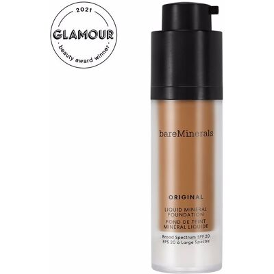 bareMinerals 26 Warm Dark Fond de Teint Liquide - Fond de Teint Liquide - Publicité bareMinerals 26 Warm Dark Fond de Teint Liquide - Fond de Teint Liquide - Publicité