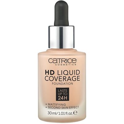 Catrice Fond De Teint Couverture Liquide Hd dure jusqu’à 24h #020-beige rose - Publicité Catrice Fond De Teint Couverture Liquide Hd dure jusqu’à 24h #020-beige rose - Publicité