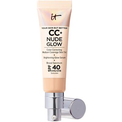 IT Cosmetics Your Skin But Better CC Nude Glow SPF 40 - Fond de Teint - Publicité IT Cosmetics Your Skin But Better CC Nude Glow SPF 40 - Fond de Teint - Publicité