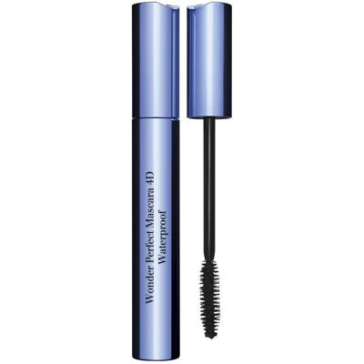 Clarins Mascara hydrofuge Wonder Perfect 4D #01-noir - Publicité Clarins Mascara hydrofuge Wonder Perfect 4D #01-noir - Publicité