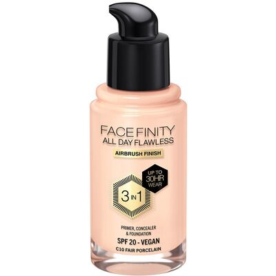 Max Factor Face Finity Base de Maquillage Crémeuse - Fond de Teint - Publicité Max Factor Face Finity Base de Maquillage Crémeuse - Fond de Teint - Publicité