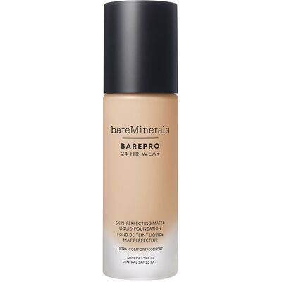 bareMinerals Fond de teint fluide mat BAREPRO 24HR Wear SPF20 - Lumineux 27 Cool - Publicité bareMinerals Fond de teint fluide mat BAREPRO 24HR Wear SPF20 - Lumineux 27 Cool - Publicité