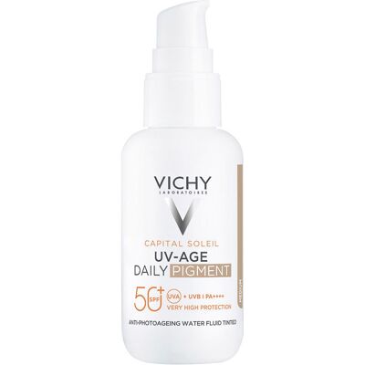 Vichy Capital Soleil SPF 50+ Crème solaire moyenne - Protection solaire visage - Publicité Vichy Capital Soleil SPF 50+ Crème solaire moyenne - Protection solaire visage - Publicité