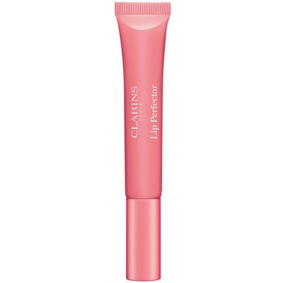 Clarins Lip Perfector Rose Shimmer - Gloss et Amplificateur - Publicité Clarins Lip Perfector Rose Shimmer - Gloss et Amplificateur - Publicité