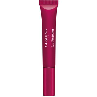 Clarins Lip Perfector Tout-en-Un Gloss en Crème - Plum Shimmer - Publicité Clarins Lip Perfector Tout-en-Un Gloss en Crème - Plum Shimmer - Publicité