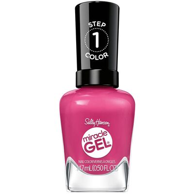 Sally Hansen Miracle Gel N° 350 - Travaillez dur, jouez, rose 14,7 ml - Publicité Sally Hansen Miracle Gel N° 350 - Travaillez dur, jouez, rose 14,7 ml - Publicité