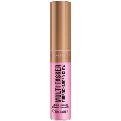 Rimmel London Enlumineur liquide Multi Tasker Turbocharged n° 001 - Not A Basic B 10 ml - Publicité Rimmel London Enlumineur liquide Multi Tasker Turbocharged n° 001 - Not A Basic B 10 ml - Publicité