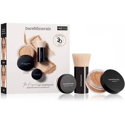 bareMinerals Boîte De Base De Maquillage Originale #Beige Moyen - Publicité bareMinerals Boîte De Base De Maquillage Originale #Beige Moyen - Publicité
