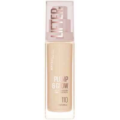 Maybelline Fond de teint Lifter Plump & Glow n° 110 30 ml - Publicité Maybelline Fond de teint Lifter Plump & Glow n° 110 30 ml - Publicité