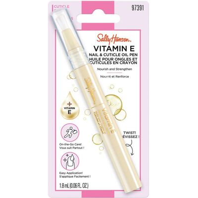 Sally Hansen Vitamina E aceite nutritivo 1,8 ml - Publicité Sally Hansen Vitamina E aceite nutritivo 1,8 ml - Publicité