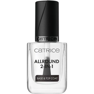 Catrice Allround 2-IN-1 base y top coat 10,50 ml - Publicité Catrice Allround 2-IN-1 base y top coat 10,50 ml - Publicité