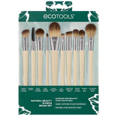 Ecotools Brochas Maquillaje Natural Beauty Estuche 10 pz - Publicité Ecotools Brochas Maquillaje Natural Beauty Estuche 10 pz - Publicité