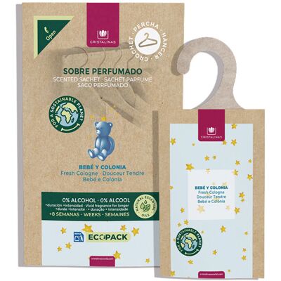 Cristalinas Closet désodorisant ecopack 0% #bébé et cologne - Publicité Cristalinas Closet désodorisant ecopack 0% #bébé et cologne - Publicité