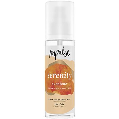 Impulse Brume parfumée pour le corps Serenity Sunstone 150 ml - Publicité Impulse Brume parfumée pour le corps Serenity Sunstone 150 ml - Publicité