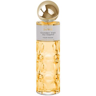 Parfums Saphir Voile D’OR eau de parfum vaporisateur - Publicité Parfums Saphir Voile D’OR eau de parfum vaporisateur - Publicité