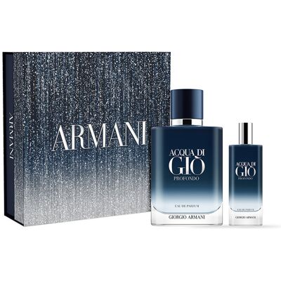 Coffret parfum marin Giorgio Armani Acqua Di Giò Profondo - Parfum - Publicité Coffret parfum marin Giorgio Armani Acqua Di Giò Profondo - Parfum - Publicité