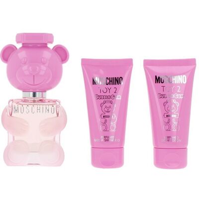 Moschino Coffret de chewing-gums Toy 2, 3 pièces - Publicité Moschino Coffret de chewing-gums Toy 2, 3 pièces - Publicité