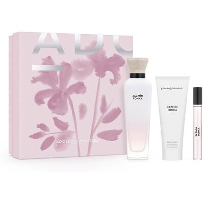 Adolfo Dominguez Coffret Jasmin Tonka 3 pièces - Publicité Adolfo Dominguez Coffret Jasmin Tonka 3 pièces - Publicité