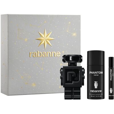 Rabanne Coffret Parfum Fantôme 3 pièces - Publicité Rabanne Coffret Parfum Fantôme 3 pièces - Publicité