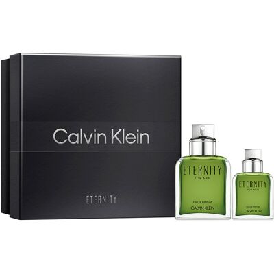 Calvin Coffret 2 pièces Eternity For Homme - Publicité Calvin Coffret 2 pièces Eternity For Homme - Publicité