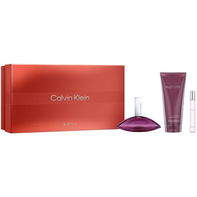 Calvin Coffret Euphoria 3 pièces - Publicité Calvin Coffret Euphoria 3 pièces - Publicité
