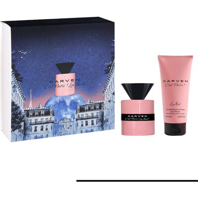 Carven C’EST Paris La Nuit Pour Femme Étui 2 pièces - Publicité Carven C’EST Paris La Nuit Pour Femme Étui 2 pièces - Publicité