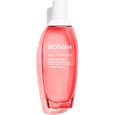 Biotherm Eau Vitaminée Pulsation Berry body mist 100 ml - Publicité Biotherm Eau Vitaminée Pulsation Berry body mist 100 ml - Publicité