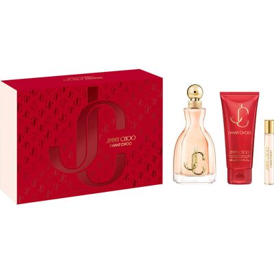 Jimmy Choo Je Veux L’ENSEMBLE Choo 3 Pièces - Publicité Jimmy Choo Je Veux L’ENSEMBLE Choo 3 Pièces - Publicité