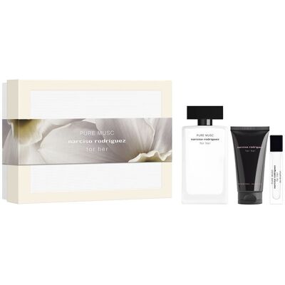 Rodriguez Pour Elle Étui Pure Musc 3 pièces - Publicité Rodriguez Pour Elle Étui Pure Musc 3 pièces - Publicité