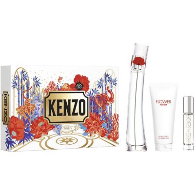 Ensemble 3 pièces Flower By Kenzo - Publicité Ensemble 3 pièces Flower By Kenzo - Publicité
