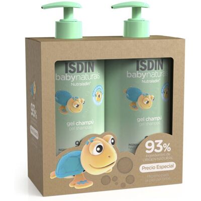 Isdin Baby Naturals Duo Gel Shampoo Bébé - Shampooing Bébé - Publicité Isdin Baby Naturals Duo Gel Shampoo Bébé - Shampooing Bébé - Publicité