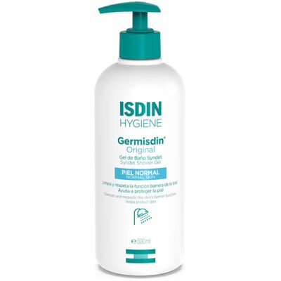 Soins du Corps Isdin Germisdin avec Distributeur - 500ml - Publicité Soins du Corps Isdin Germisdin avec Distributeur - 500ml - Publicité