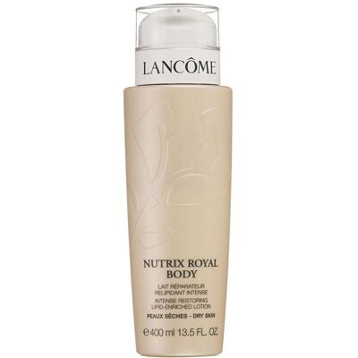Lancôme Nutrix Royal Corps lait réparateur limited edition 400 ml - Publicité Lancôme Nutrix Royal Corps lait réparateur limited edition 400 ml - Publicité