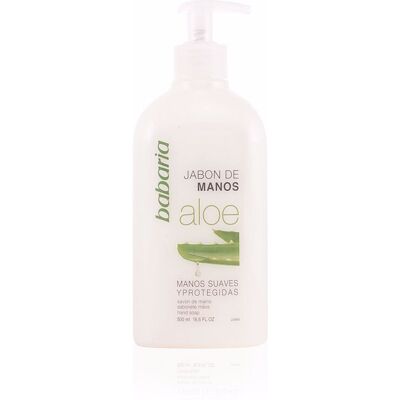 Savon liquide pour les mains à l'Aloe Vera Babaria - Unisexe - 500 Ml - Publicité Savon liquide pour les mains à l'Aloe Vera Babaria - Unisexe - 500 Ml - Publicité