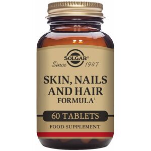 Solgar Comprimés Peau, Ongles et Cheveux - 60 capsules - Publicité Solgar Comprimés Peau, Ongles et Cheveux - 60 capsules - Publicité