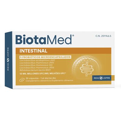 Forté Pharma Biotamed Intestinal cápsulas 30 u - Publicité Forté Pharma Biotamed Intestinal cápsulas 30 u - Publicité