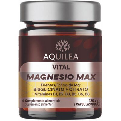 Aquilea Capsules Vital Magnesium Max 120 u - Publicité Aquilea Capsules Vital Magnesium Max 120 u - Publicité
