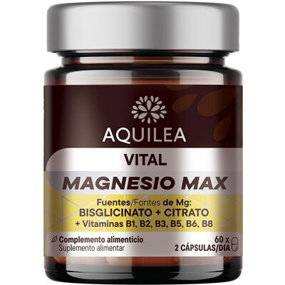 Aquilea Capsules Vital Magnesium Max 60 u - Publicité Aquilea Capsules Vital Magnesium Max 60 u - Publicité
