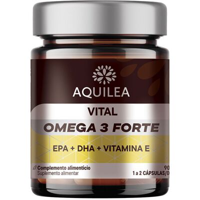Aquilea Capsules Vital Omega 3 Forte 90 unités - Publicité Aquilea Capsules Vital Omega 3 Forte 90 unités - Publicité