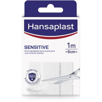Hansaplast Sensitive Bande - Pansement - Publicité Hansaplast Sensitive Bande - Pansement - Publicité
