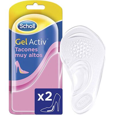 Doctor Scholl Semelles Gel Activ pour talons très hauts 1 u - Publicité Doctor Scholl Semelles Gel Activ pour talons très hauts 1 u - Publicité