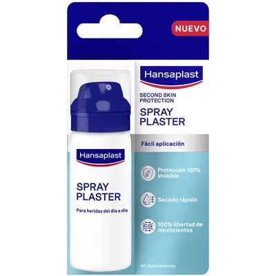 Hansaplast Second Skin Protection apósito en spray 1 u - Publicité Hansaplast Second Skin Protection apósito en spray 1 u - Publicité