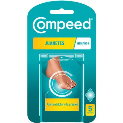 Compeed Juanetes medianos 5 apósitos - Publicité Compeed Juanetes medianos 5 apósitos - Publicité