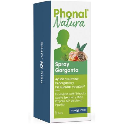 Spray pour la gorge Phonal Natura 15 ml - Publicité Spray pour la gorge Phonal Natura 15 ml - Publicité