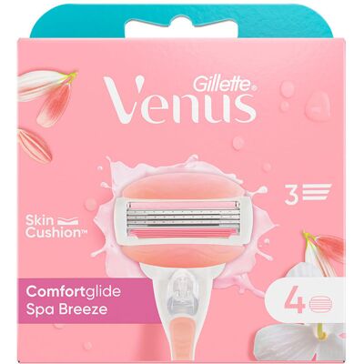 Recharges Gillette Venus Spa Breeze - Cartouches - Publicité Recharges Gillette Venus Spa Breeze - Cartouches - Publicité
