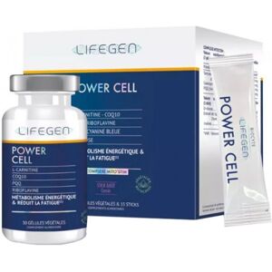 Biocyte lifegen powercell 30 gélules végétales 15 sticks - Publicité